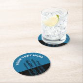 Communicatietoren Ronde Kartonnen Onderzetter (Insitu)