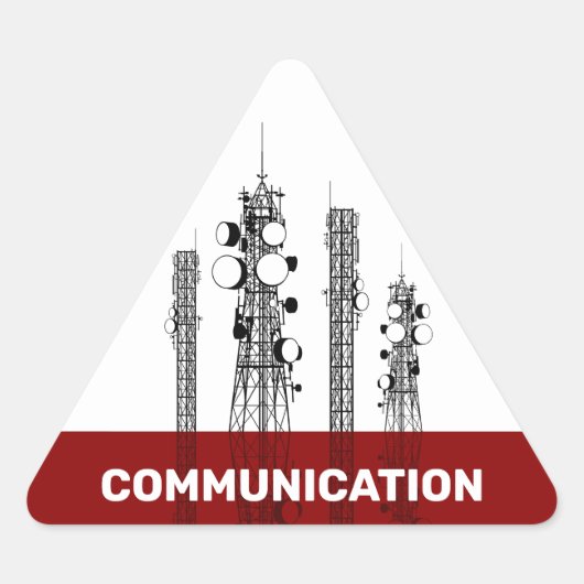 Communicatietoren Sticker (Voorkant)