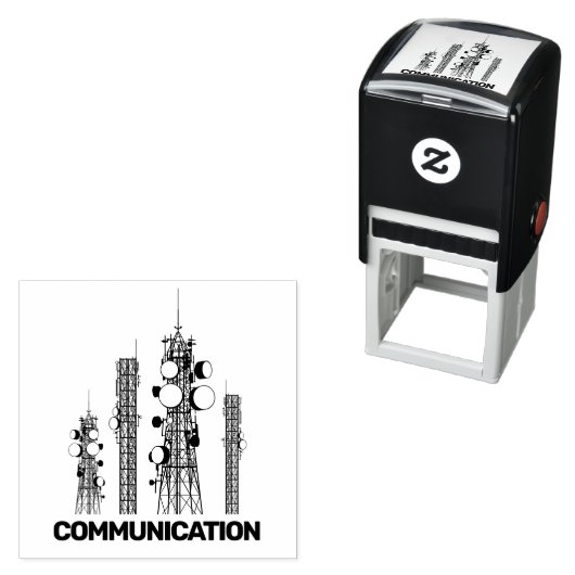 Communicatietoren Zelfinktende Stempel (In situ)