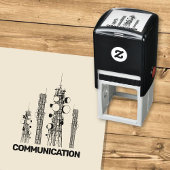 Communicatietoren Zelfinktende Stempel