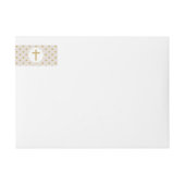Communie Beige met gouden stippen (Voorkant)