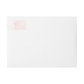 Communie Bloemen Roze Waterverven (Voorkant)