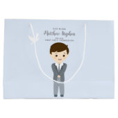 Communie Dove Boy Groot Cadeauzakje (Achterkant)