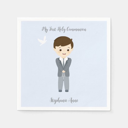 Communie Dove Boy Servet (Voorkant)