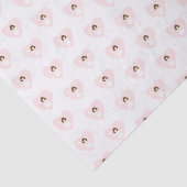 communie duif blond meisje tissuepapier (Detail)