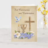 Communie en Confirmatie RCIA Felicitaties Kaart (Gele Bloem)