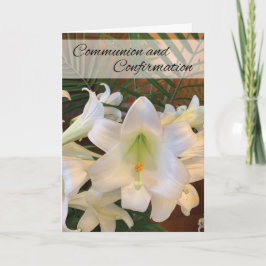 Communie en Confirmatie RCIA Witte Lelies Varens Kaart