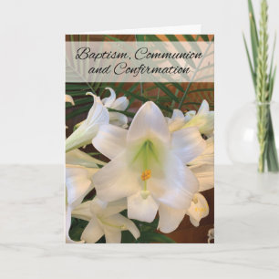 Communie en Confirmatie RCIA Witte Lelies Varens Kaart