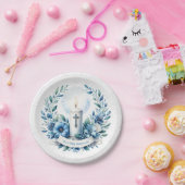 Communie Kaars Eerste Holly Communie Papieren Bordje (Feest)