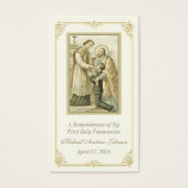  Communie Katholieke Herdenking Heilige Kaart (Voorkant)