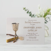 Communie Kelk Religieus Kaart (Staand voorkant)