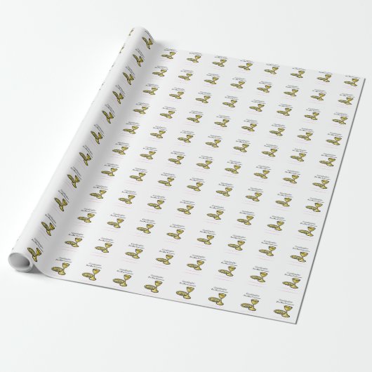 Communie Lichaam en Bloed Kleindochter Cadeaupapier (Uitgerold)