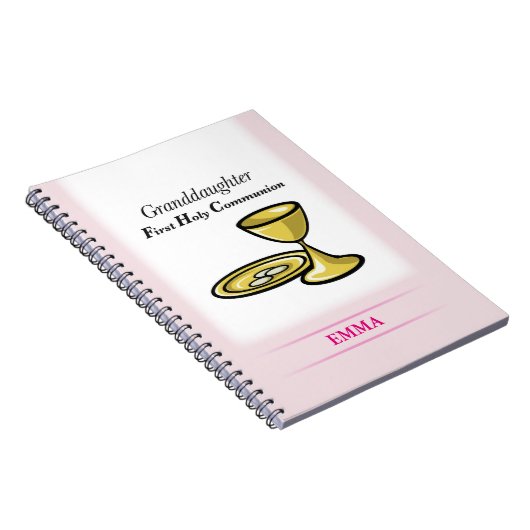 Communie Lichaam en Bloed Kleindochter Notitieboek (Rechterzijde)