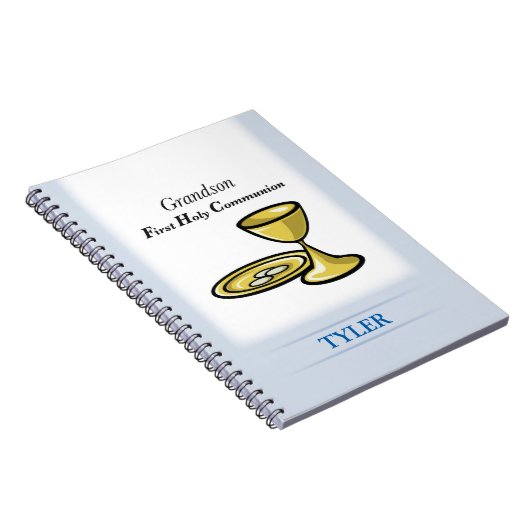 Communie Lichaam en Bloed Kleinzoon Notitieboek (Rechterzijde)