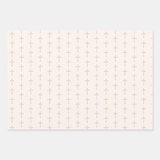 Communie Meisje Bidden Inpakpapier Vel (Voorkant 3)