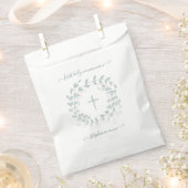 Communie Salie Krans en Kruis Bedankzakje (Geknipt)