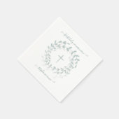 Communie Salie Krans en Kruis Servet (Hoek)