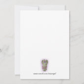 communie-uitnodiging kaart (Achterkant)