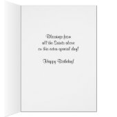 COMMUNIE VAN ALLE HEILIGEN DAG GELUKKIGE VERJAARDA (Binnen (Rechts))