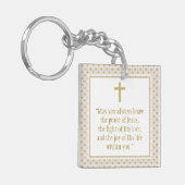 communiegebed sleutelhanger (Voorkant Links)