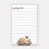 Communion Bread and Wine War Room Prayer Post-it® Notes (Voorkant)