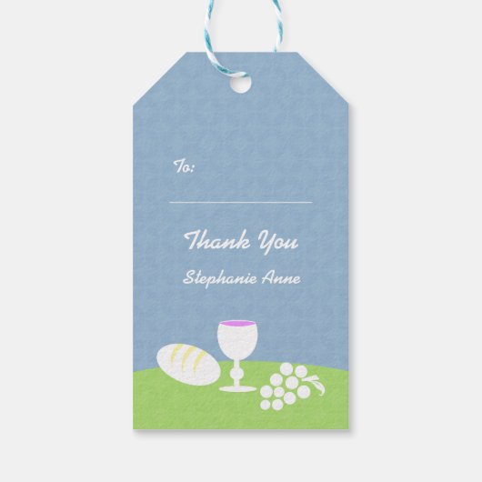 Communion Brood of Life Cadeaulabel (Achterkant)