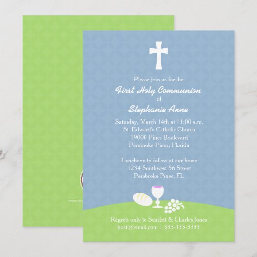 Communion Brood of Life Kaart (Voorkant / Achterkant)