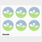 Communion Brood of Life Ronde Sticker (Vel)