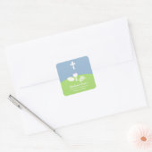Communion Brood of Life Vierkante Sticker (Envelop)