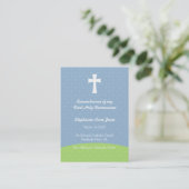 Communion Brood of Life Visitekaartje (Staand voorkant)