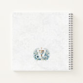 Communion Candle Eerste Holly Communion Gastenboek Notitieboek (Achterkant)