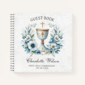 Communion cup Eerste Holly Communion Gastenboek Notitieboek (Voorkant)