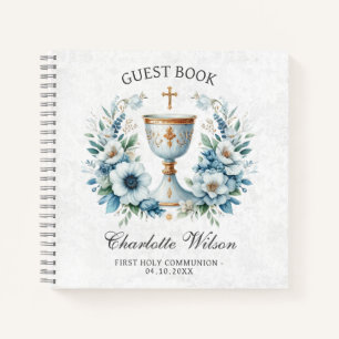 Communion cup Eerste Holly Communion Gastenboek Notitieboek