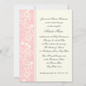 Communion Daisy Pink Kaart (Voorkant)