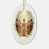 Communion of Saints God's Peace and Blessings Keramisch Ornament (Links)