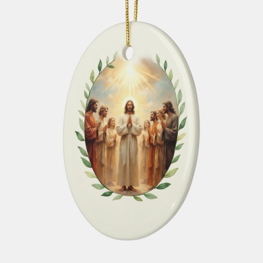 Communion of Saints God's Peace and Blessings Keramisch Ornament (Links)