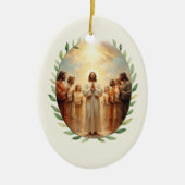 Communion of Saints God's Peace and Blessings Keramisch Ornament (Voorkant)