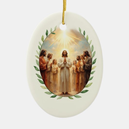Communion of Saints God's Peace and Blessings Keramisch Ornament (Voorkant)