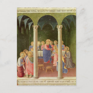 Communion of the Apostles, 1451-53 Briefkaart