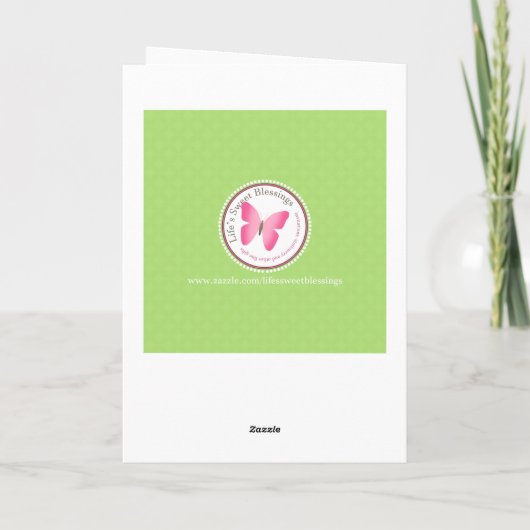 Communion Prayer Kaart (Achterkant)