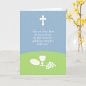 Communion Prayer Kaart (Gele Bloem)