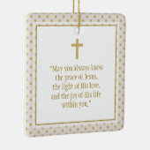 Communion Prayer Keramisch Ornament (Rechts)