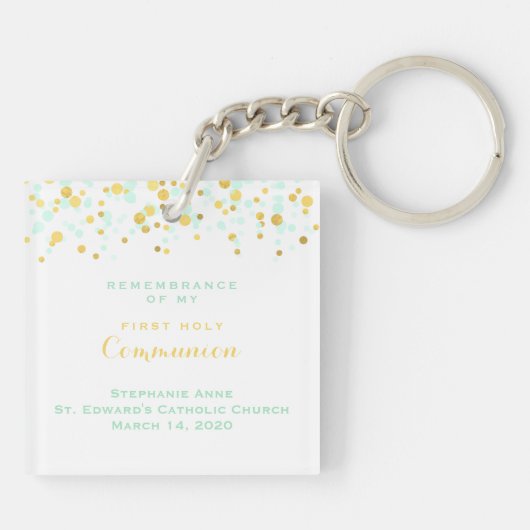 Communion Prayer Sleutelhanger (Achterkant)