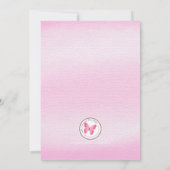 Communiroze Waterverf Kaart (Achterkant)