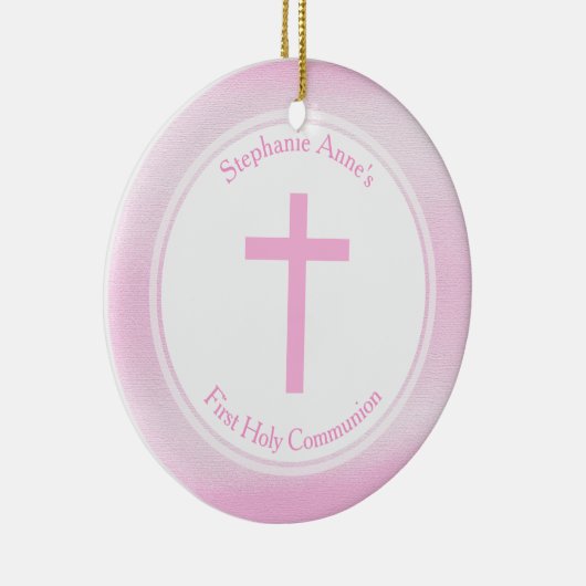 Communiroze Waterverf Keramisch Ornament (Rechts)