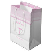 Communiroze Waterverf Medium Cadeauzakje (Achterkant Gekanteld)