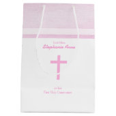 Communiroze Waterverf Medium Cadeauzakje (Achterkant)