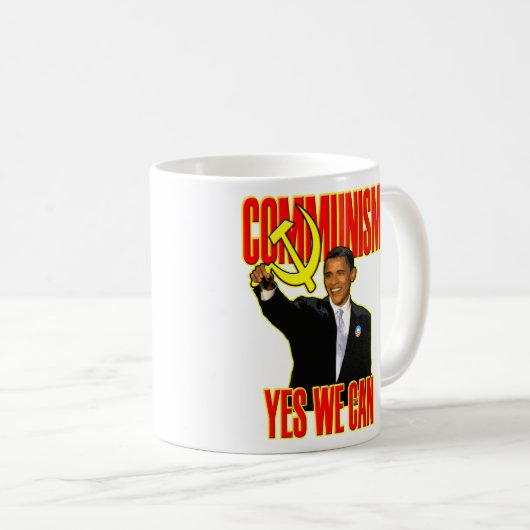 COMMUNISM ja wij KUNNEN mok (Voorkant rechts)