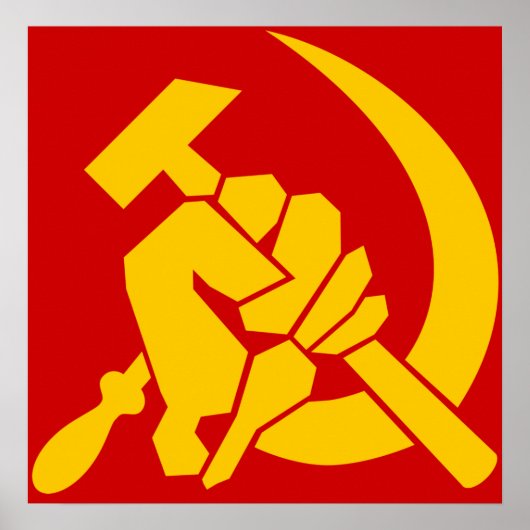 COMMUNISM POSTER (Voorkant)