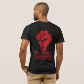 COMMUNISM+Re T-shirt (Achterkant volledig)